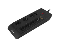 CyberPower Listwa przeciwprzepięciowa (7 gniazd, RJ-11, 1.8m) - 338499 - zdjęcie 1